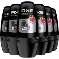 Axe 6x Axe Deodorant Roller Epic Fresh 50 Ml
