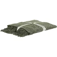 Light & Living - Plaid JULIETTA - 152x127x0.5cm - Groen