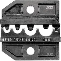 Rennsteig Werkzeuge Crimp-Einsatz 0,5 -10,0mm für Crimp-Systemzange 624 032 3 0 Krimpinzetstuk Ongeïsoleerde kabelschoenen, Ongeïsoleerde connectoren 0.5 tot