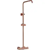 Saniclear Copper opbouw regendouche z. handdouche z. doucheslang z. hoofddouche