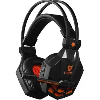LIOCAT HP 585 C Oranje (HP 585 C) (Bedraad), Gaming headset, Oranje, Zwart