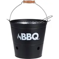 Progarden Barbecue-emmer BBQ 26 cm matzwart