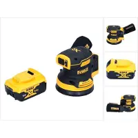 DeWalt DCW 210 N Accuschuurmachine 18 V 125 mm borstelloos + 1x accu 5.0 Ah - zonder lader