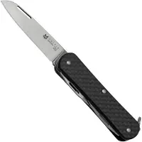FOX Vulpis 4-Tools FX-VP130-F4CF, M390, Carbon Fiber, Zwitsers zakmes