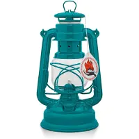 Feuerhand Stormlamp 276 Olielamp Teal Blauw
