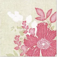 Papstar 50 Servetten ROYAL Collection 1/4 vouw 40 cm x 40 cm fuchsia Annabel
