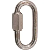 Camp Oval Quick Link Karabijn 8mm Roestvrij Staal