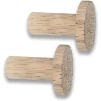 Mette Ditmer Point haak lang 2-pack Eikenhout