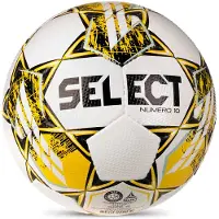 Select Numero 10 v23 Voetbal Maat 4 Wit Geel