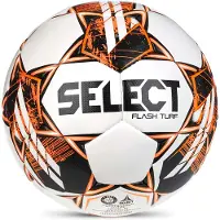 Select Flash Turf v23 Kunstgras Voetbal Maat 5 Wit Oranje