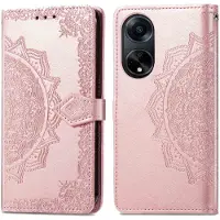 IMoshion Mandala Bookcase voor de Oppo A98 - Rosé Goud