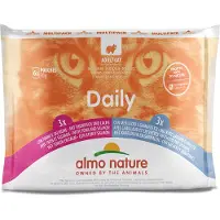 Almo Nature Daily met vis multipack natvoer kat (70 g) 18 x 70 g