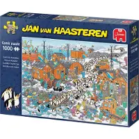 Jan van Haasteren Jumbo, - 'Zuidpool Expeditie' Unieke Comic Puzzel voor Volwassenen - 1.000 Stukjes