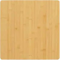 vidaXL Tafelblad 60x60x4 cm bamboe