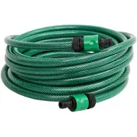 vidaXL Zwembadslang 30 m PVC groen