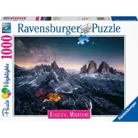 Ravensburger puzzel Drei Zinnen, Dolomieten - Legpuzzel - 1000 stukjes