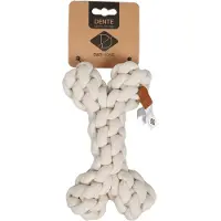 Laroy Dente flostouw voor de hond Beige 19 cm
