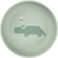 Done by Deer Croco foodie kom Ø12 cm Green