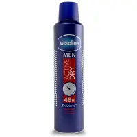 Vaseline spray deodorant Men Active dry - 250ml