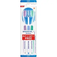 Sensodyne Sensitive Tandenborstel Soft - 3 pack