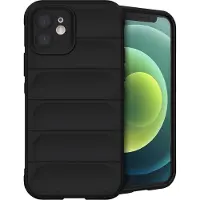 IMoshion EasyGrip Backcover voor de Apple iPhone 12 - Zwart