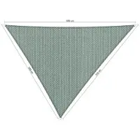 Shadow Comfort driehoek 5x5,5x6m Country blue