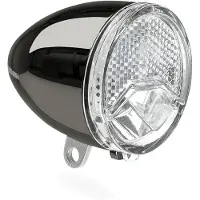 Axa 606 E‑bike Koplamp – LED Fietsverlichting – 15 Lux – 6–48 V Aansluiting – 35 m Lichtbundel – 2.250 m Zichtbaarheid – Geïntegreerde Reflector – Clear Lens Technology