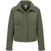 Engel - Women's Damen-Kurzjacke - Wollen vest 46/48, olijfgroen