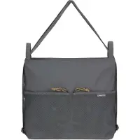 Lassig - Buggytas Kinderwagentas en rugzak ineen - Anthracite