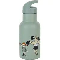 Peppi Pitkätossu Pippi Cirkus waterfles 34 cl Groen