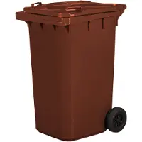 Ivol Kliko / mini container 240 liter - Bruin