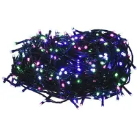 vidaXL Lichtslinger met 1000 LED's pastel meerkleurig 100 m PVC