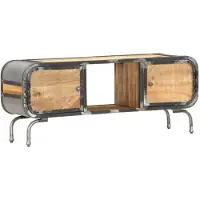 vidaXL Tv-meubel 110x30x42 cm massief mangohout