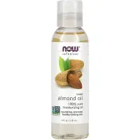 Now , Solutions, Amandelolie, 4 fl oz (118 ml)