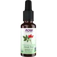Now , Solutions, Gecertificeerd Biologische Rose Hip Zaadolie, 1 fl oz (30 ml)