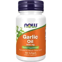 NOW,NOW Foods,NOW,NOW Foods Garlic Oil 1500mg - 100 softgels