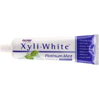 Now , Solutions, XyliWhite, Tandpasta Gel, Platinum Munt, 6.4 oz (181 g)