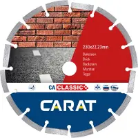 Carat diamantzaag baksteen ø230x22,23mm, ca classic