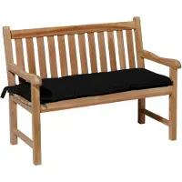 Madison Bankkussen panama black 180x48 -