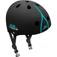 Skids Control Carbone Skatehelm Verstelbaar Zwart Maat 53-57 Cm