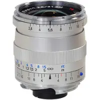 Zeiss 21mm F/2.8 Biogon T* zilver ZM (-Leica)