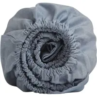Yumeko Hoeslaken Katoen TENCEL 180x210 Blauw - Eco, Bio & Fairtrade