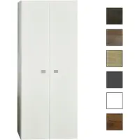 Sanicare Q5 kolomkast 67x160x32cm hoogglans wit