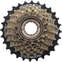 Shimano Mf-tz500 freewheel 7 speed 14-28 tands zwart