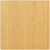 vidaXL Tafelblad 70x70x4 cm bamboe