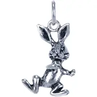 MOOYE ® - Collectie Zilveren Konijn ketting hanger