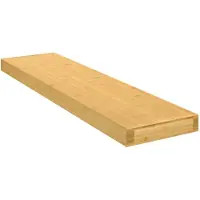 vidaXL Wandschap 80x20x4 cm bamboe