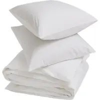 Yumeko Dekbedovertrek set Katoen TENCEL 260x220 Wit - Eco, Bio & Fairtrade
