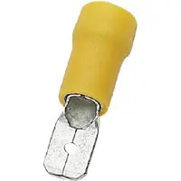 Oem Marine Male Flat Terminal 6.3 Mm 100 Units Goud 2.5-6 mm2