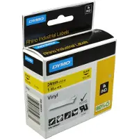 Dymo 1805431 Tape Zwart op geel (24 mm)